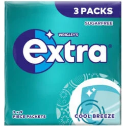 B&M Wrigley's Extra Chewing Gum Cool Breeze 3pk