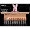 Duracell Alkaline AAA Batteries 12pk -Energizer Shop 261918 duracell simply 12pk aaa batteries