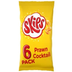 B&M Skips Crisps 6pk - Prawn Cocktail