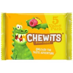 B&M Chewits Fruit Salad 5pk