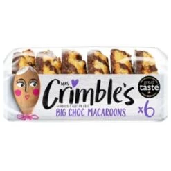 B&M Mrs Crimble's Big Choc Macaroons 6pk