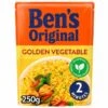 B&M Ben's Original Golden Vegetable Rice 250g -Energizer Shop 304067 bens golden veg 250g