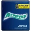 B&M Wrigley's Extra Airwaves Chewing Gum - Menthol & Eucalyptus 3pk -Energizer Shop 311030 wrigleys extra airwaves mentol and eucalyptus chewing gum