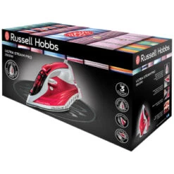 Russell Hobbs Ultra Steam Pro Iron 2600W -Energizer Shop 312133 russell hobbs ultra steam pro iron 12