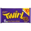 Cadbury Twirl 10pk -Energizer Shop 314596 cadbury twirl 10 bars