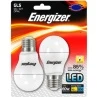 Energizer LED 60W E27 Bulb 2pk -Energizer Shop 323788 Energizer 2pk 60W GLS Bulbs Warm White