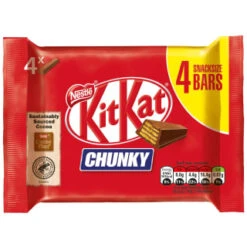 Nestlé® KitKat Chunky 4pk