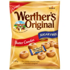 Werther's Original Butter Candies Sugar Free 80g