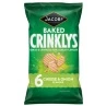 Jacob's Baked Crinklys Cheese & Onion 6pk -Energizer Shop 343414 jacobs crinklys multipack cheese onion 6pk