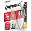 Energizer LED 25W B22 Filament Bulb 2pk