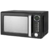 Goodmans Digital Microwave 20L Matt Black -Energizer Shop 355250 goodmans microwave black retro