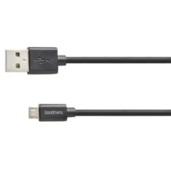 Goodmans Micro USB Charge/Sync Cable 2m - Black -Energizer Shop 356978 goodmans micro usb charge and sync cable 2m black1