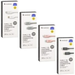 Goodmans Type-C To Lightning Charge & Sync Cable 2m - Pink -Energizer Shop 357900 goodmans type c to lightning charge and sync cable 2m white 2