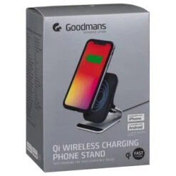Energizer Shop -Energizer Shop 359234 goodmans qi wireless charging phone stand 2