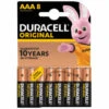 Duracell Alkaline AAA Batteries 8pk -Energizer Shop 359410 alkaline duracell aaa 8pk