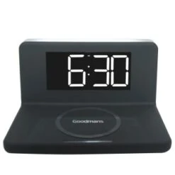 Goodmans Qi Wireless Charging Alarm Clock -Energizer Shop 359779 goodmans qi wireless charging alarm clock 5