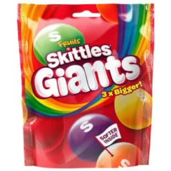 B&M Skittles Fruit Giants 141g