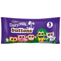 Cadbury Dairy Milk Buttons 5pk