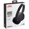 JVC Deep Bass Bluetooth Headphones - Black -Energizer Shop 364313 jvc deep bass bluetooth headphones black