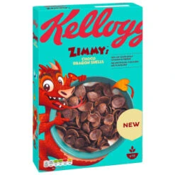 Kellogg's Zimmy's Choco Dragon Shells Cereal 450g