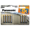 Panasonic AA Alkaline Batteries 7pk -Energizer Shop 365169 7pk panasonic aa alkaline batteries