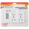 Eveready Remote Control Mains Sockets 2pk -Energizer Shop 366304 eveready remote controlled mains sockets