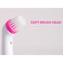 The Pink Stuff Miracle Scrubber Brush Set -Energizer Shop 371634 the pink stuff soft brush head