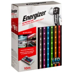 Energizer Multicolour LED Strip Light 10m