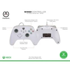 Xbox Power A Series X/XS Wired Controller - White -Energizer Shop 374171 power a xbox wired controller white 7
