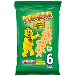 Pom-Bear 6pk - Cheese & Onion