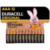 Duracell Original AAA Batteries 12pk -Energizer Shop 376676 duracell original aaa 12