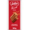 Lotus Biscoff Milk Chocolate Crumbs 180g -Energizer Shop 378866 lotus biscoff milk chocolate crumbs 180g