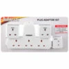 Eveready Plug Adaptor Set 4pk -Energizer Shop 379007 eveready plug adaptor set