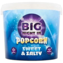 B&M Sweet & Salty Popcorn Tub 250g
