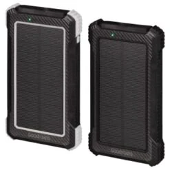 Goodmans Solar Power Bank 10000mAh - Black -Energizer Shop 381729 goodmans solar powerbank 10000mah main 2