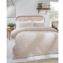 B&M Lara Double Duvet Set - Cream