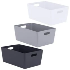 Soho Storage Tub 15 X 35 X 26cm - Graphite 7 Soho Storage Tub 15 X 35 X 26cm - Graphite -Energizer Shop 384310 soho size g box 15x35x26cm group 2