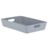 Soho Storage Tray 15 X 35 X 26cm - Grey -Energizer Shop 384321 soho size f box grey 8x35x26cm1