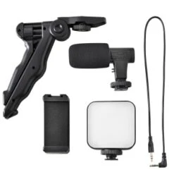 B&M Summer Vibes Phone Grip & Tripod Set -Energizer Shop 385938 streaming studio recording phone grip and tripod 5