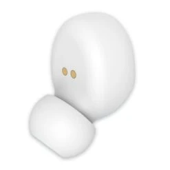 Goodmans TWS Wireless Earbuds With Battery Case - White -Energizer Shop 386063 goodmans true wireless earphones with extended lcd battery case white 4