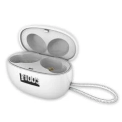 Goodmans TWS Wireless Earbuds With Battery Case - White -Energizer Shop 386063 goodmans true wireless earphones with extended lcd battery case white 5