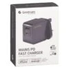 Goodmans Mains PD Fast Charger - Black -Energizer Shop 386193 goodmans mains pd fast charger black 2