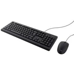B&M Trust Wired Mouse & Keyboard 2pk -Energizer Shop 386632 trust wired mouse and keyboard 4
