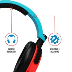 B&M Stealth Gaming Headset -Energizer Shop 386743 c6100 stealth headset red and blue 7