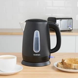 Goodmans Matt Black Jug Kettle 1.7L 5 Goodmans Matt Black Jug Kettle 1.7L - Image 3