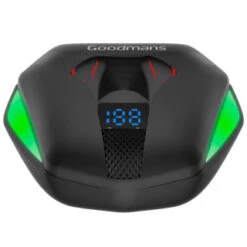Goodmans True Wireless Gaming Earphones - Black -Energizer Shop 388103 goodmans true wireless gaming earphones black