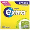 B&M Wrigleys Extra Chewing Gum 3pk - White Apple -Energizer Shop 388470 wrigleys extra white apple 3pk
