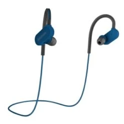 Energizer Shop -Energizer Shop 390117 goodmans wireless thletic earphones flexible earhook and mic blue