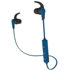 Goodmans Athletic Earphones - Blue -Energizer Shop 390117 goodmans wireless thletic earphones flexible earhook and mic blue 3