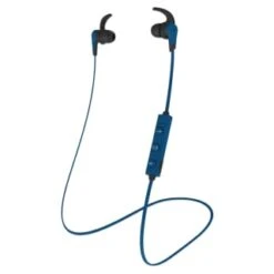 Goodmans Athletic Earphones - Blue -Energizer Shop 390117 goodmans wireless thletic earphones flexible earhook and mic blue 4